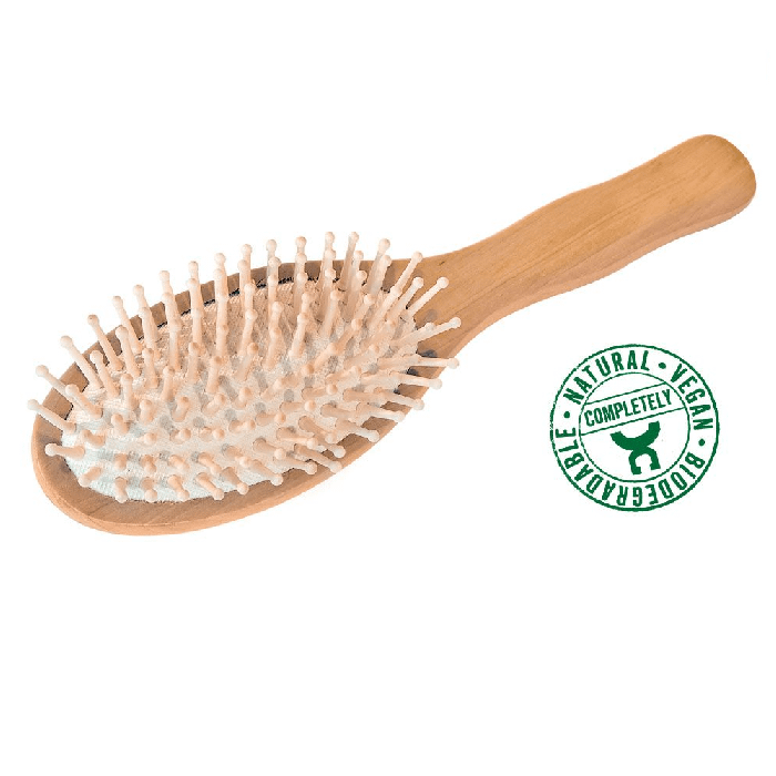 Bamboe haarborstel