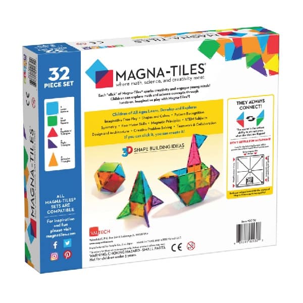 MagnaTiles Clear Colors 32 stuks 3
